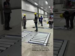 مصنع تجميع فورد CKD في كمبوديا عجلات خالية من القضية اختبار عجلات الفرامل صفائح مزدوجة انزلاق جانبي Spee