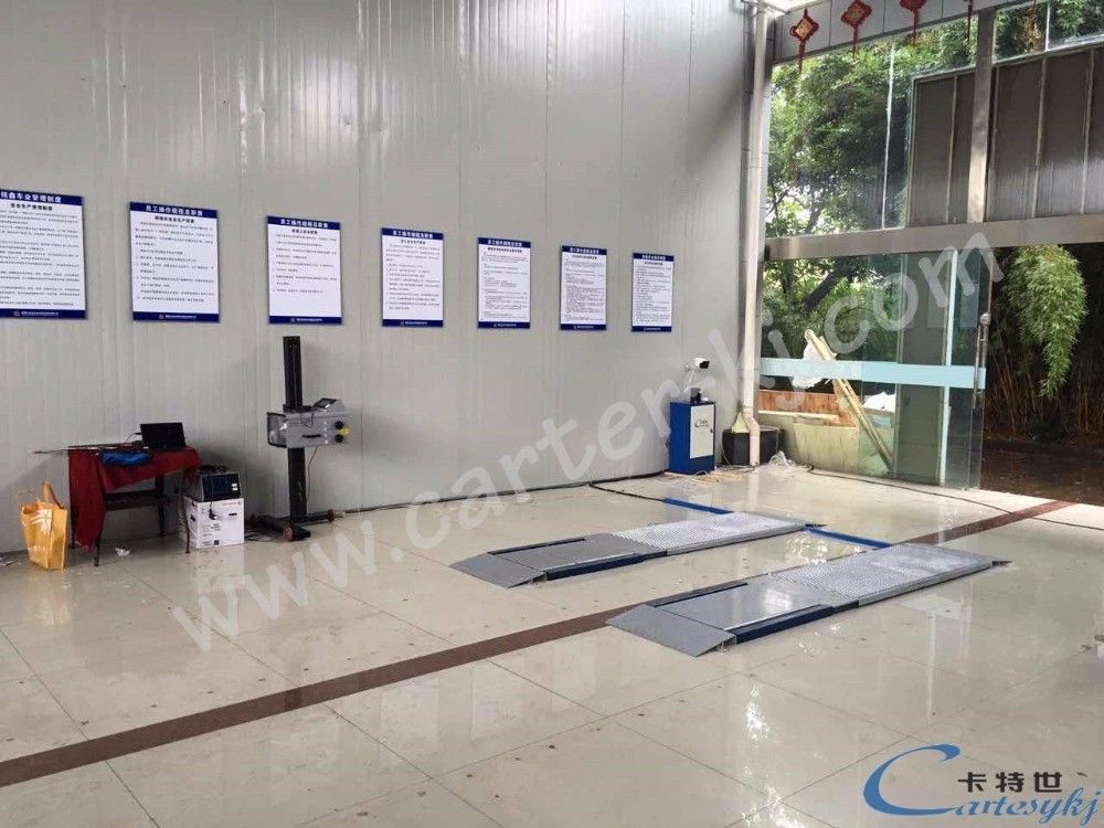 220 فولت التوتر خط اختبار لوحة مسطحة فائقة للسيارات اختبار الفرامل اختبار الحمل اختبار الانزلاق الجانبي