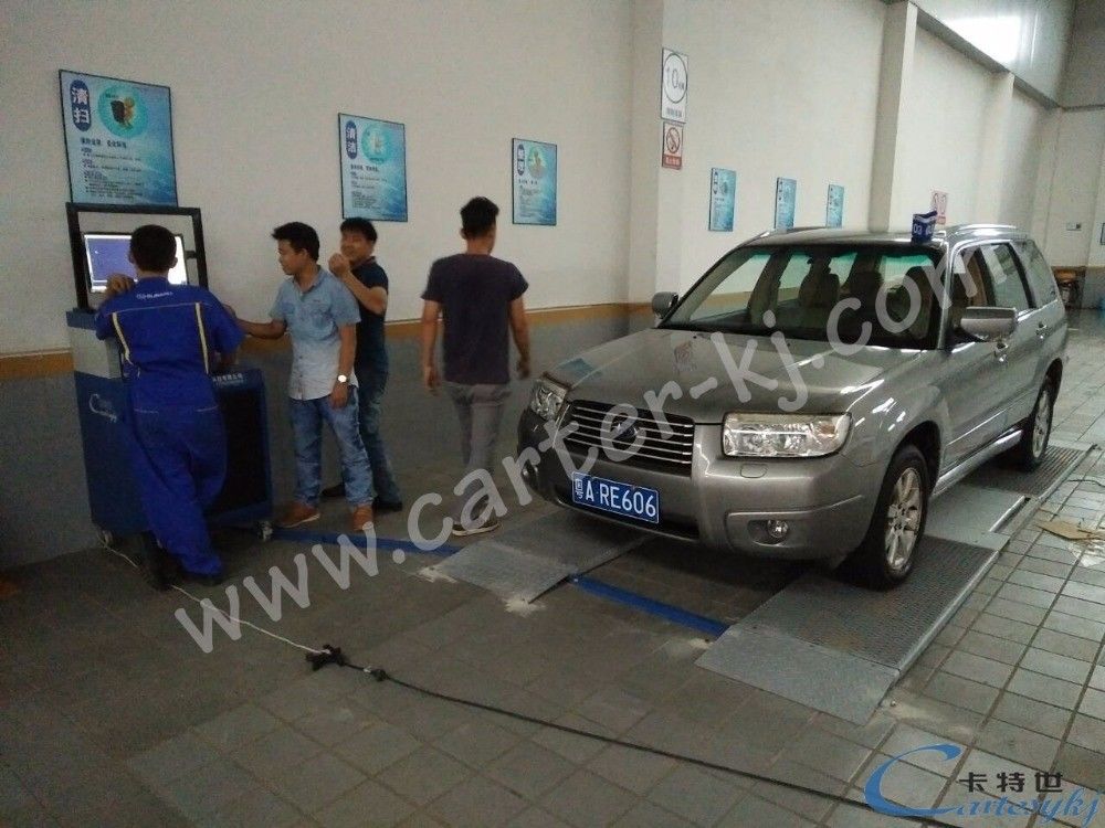 220 فولت التوتر خط اختبار لوحة مسطحة فائقة للسيارات اختبار الفرامل اختبار الحمل اختبار الانزلاق الجانبي