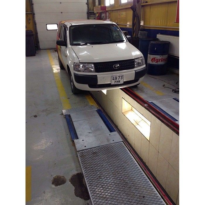 BMW أوروبا تركيب سيارات 4T خط اختبار السيارات محاكاة لوحة مسطحة طريق مسطح للغاية جهاز اختبار الفرامل فائق التسطيح