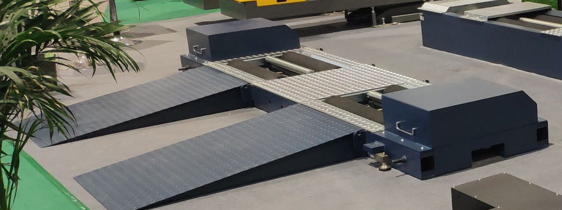 CTZD-7500M رولر RBT-CP مقعد اختبار الفرامل المتنقلة المحمولة للشاحنات المتقدمة