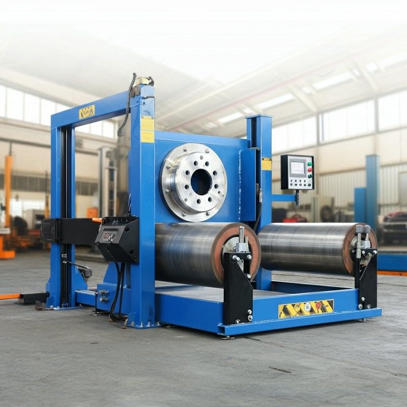 جهاز اختبار فرامل الأسطوانة المتحرك المحمول للشاحنات ذات الدفع الرباعي بسعة 10 أطنان معدات فحص خط اختبار المركبات