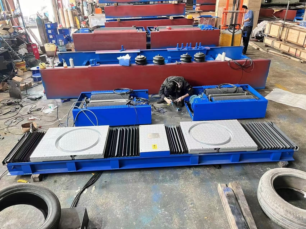 CTZJ-10 الشاحنات محاكي زاوية قيادة المركبات محاكي الحمل 10T مع جهاز تحكم LCD مع شاشة لمس