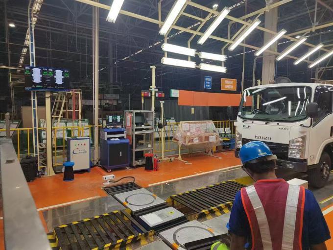 CTZJ-10 الشاحنات محاكي زاوية قيادة المركبات محاكي الحمل 10T مع جهاز تحكم LCD مع شاشة لمس