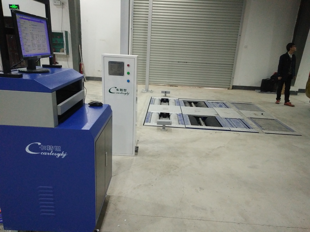 جهاز اختبار الفرامل الأسطواني 5 في 1، جهاز اختبار التعليق، اختبار حمل المحور، لوحات مزدوجة، انزلاق جانبي، عداد السرعة، جهاز اختبار المصابيح الأمامية