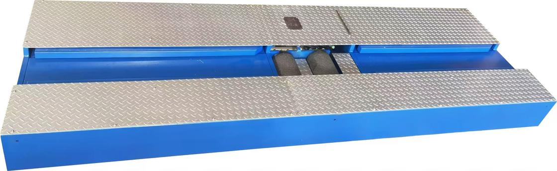 منصة اختبار مركزية للدراجات النارية ذات العجلتين من نوع Cartesykj، خط اختبار الدراجات النارية، معدات فحص المركبات، سعة 750 كجم