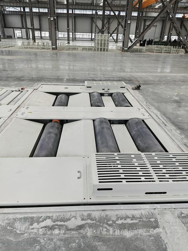 CTDCG-14 ثلاثة محورات ستة عجلات سيارة هيكل الدينامومتر السيارات الدينوماتيكي الحصان محرك الطاقة