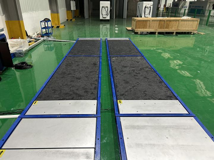 كارتيسيكج فاخرة 4 مسطحات مقيّم الفرامل مقيّم الانزلاق الجانبي مقيّم حمولة المحور مقيّم التعليقات 4T معدات فحص المركبات مسار اختبار المركبات للسيارات 4CTHPB-4