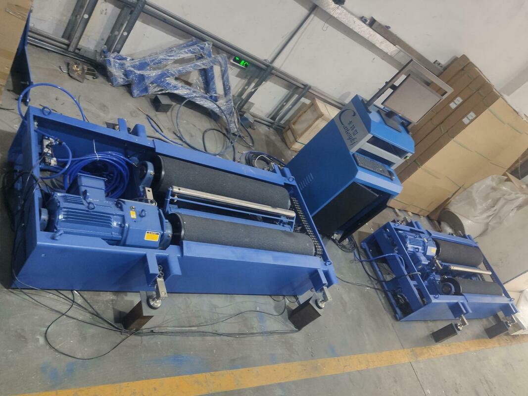 اختبار الفرامل المتحركة CTFZ-13B العلامة التجارية Cartesykj اختبار القوى المعاكسة مع تركيب حمولة المحور 15T مركبة أدوات الفرامل للسيارات