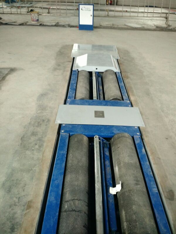 اختبار الفرامل المتحركة CTFZ-13B العلامة التجارية Cartesykj اختبار القوى المعاكسة مع تركيب حمولة المحور 15T مركبة أدوات الفرامل للسيارات