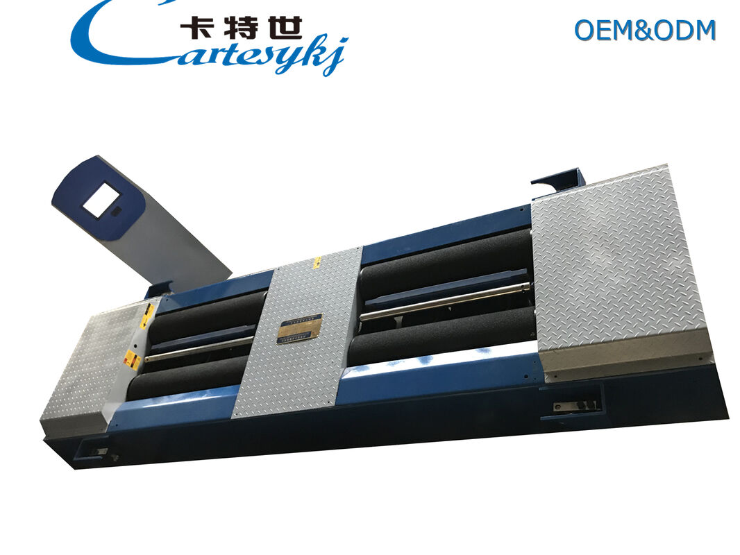 اختبار الفرامل المتحركة CTFZ-13B العلامة التجارية Cartesykj اختبار القوى المعاكسة مع تركيب حمولة المحور 15T مركبة أدوات الفرامل للسيارات