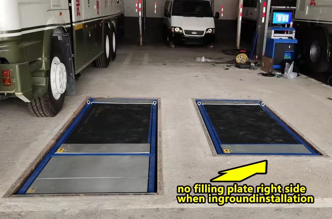 Cartesykj جهاز اختبار الفرامل المسطحة الفاخرة 3T 10T 15T معدات فحص المركبات مسار اختبار المركبات 2CTHPB-13 مع جهاز اختبار فرامل الحمل لمحور التعليق الانزلاقي الجانبي