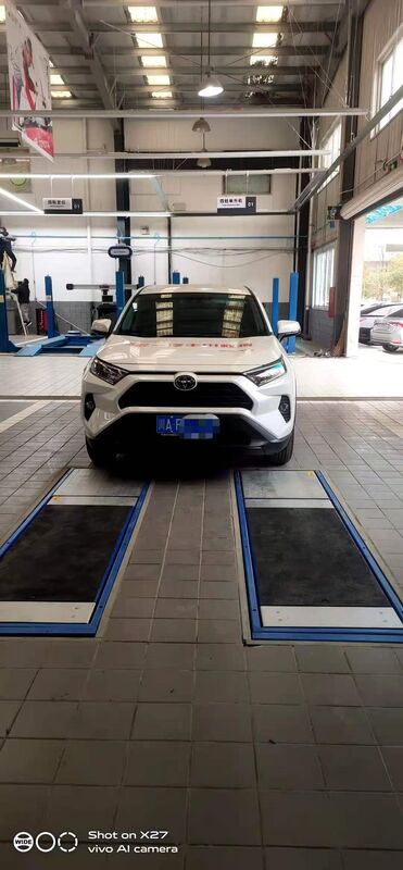 Cartesykj جهاز اختبار الفرامل المسطحة الفاخرة 3T 10T 15T معدات فحص المركبات مسار اختبار المركبات 2CTHPB-13 مع جهاز اختبار فرامل الحمل لمحور التعليق الانزلاقي الجانبي