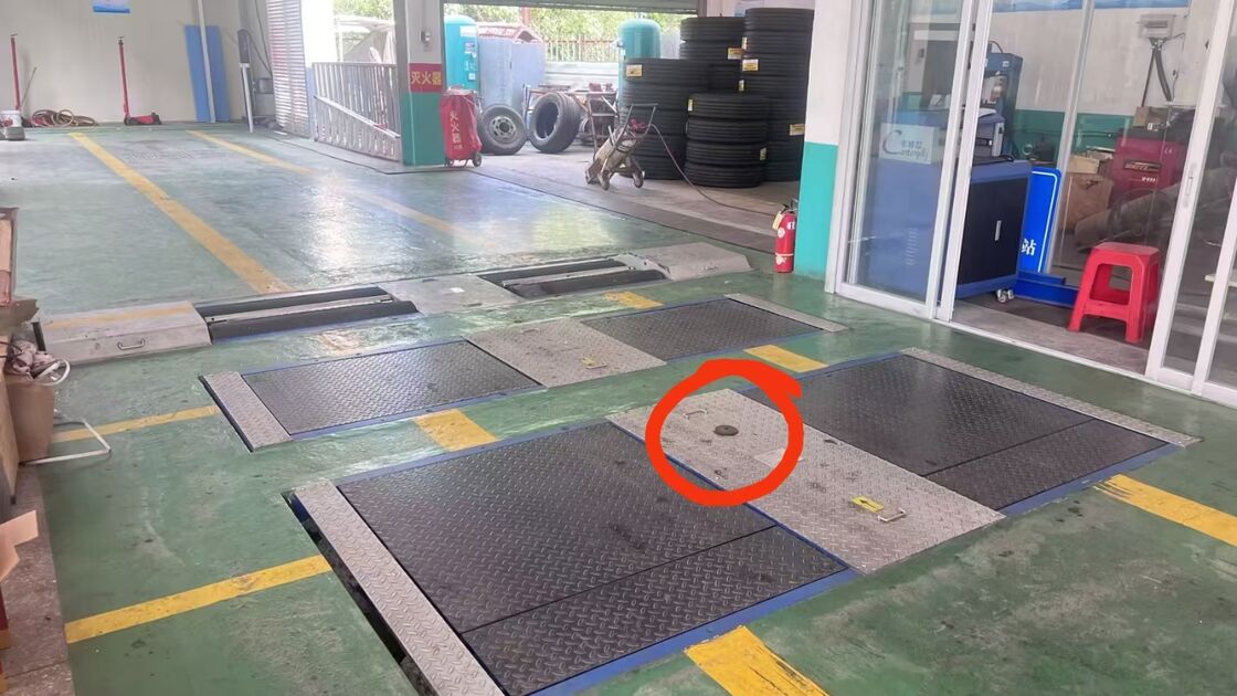 جهاز اختبار انزلاق جانب السيارة Cartesy 10t CTCH-10 لمعدات فحص المركبات للشاحنات والسيارات