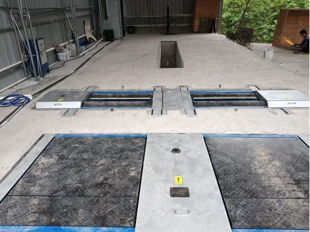 Cartesy Automobile Roller Brake Tester ForcesWith Axle Load CTFZ-10B  10T Vehicle Roller Brake Tester for heavy duty vehicles