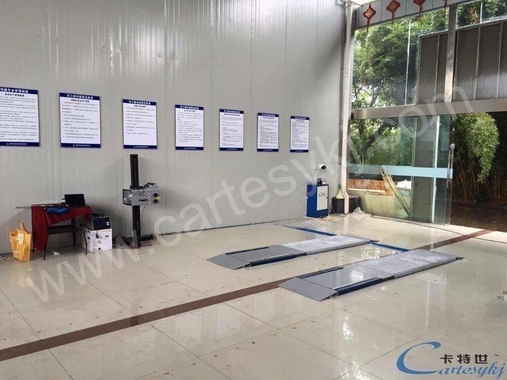 220 فولت التوتر خط اختبار لوحة مسطحة فائقة للسيارات اختبار الفرامل اختبار الحمل اختبار الانزلاق الجانبي